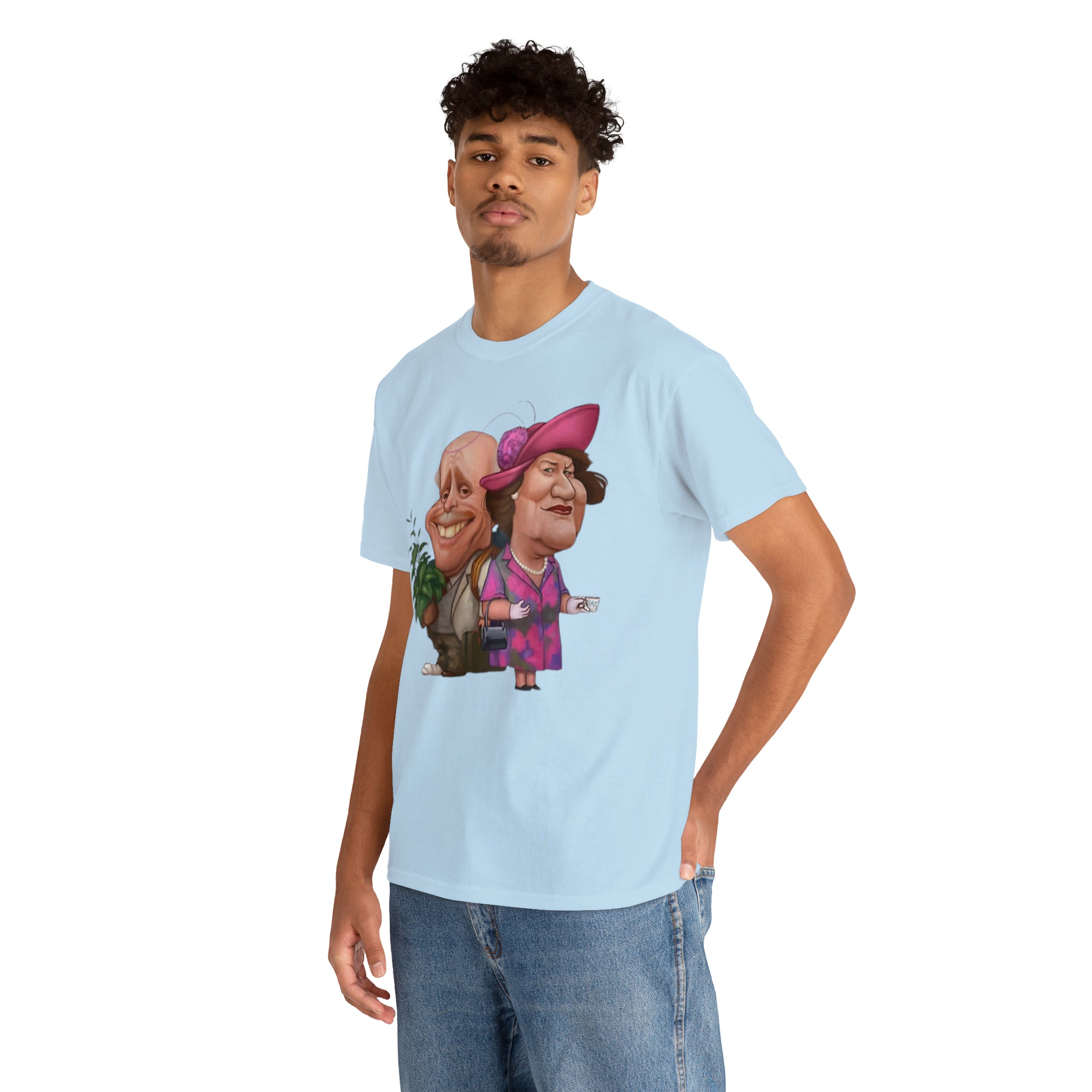 Keeping Up Appearances 90's TV Show-Unisex Heavy Cotton T-Shirt - Creations by Chris and Carlos